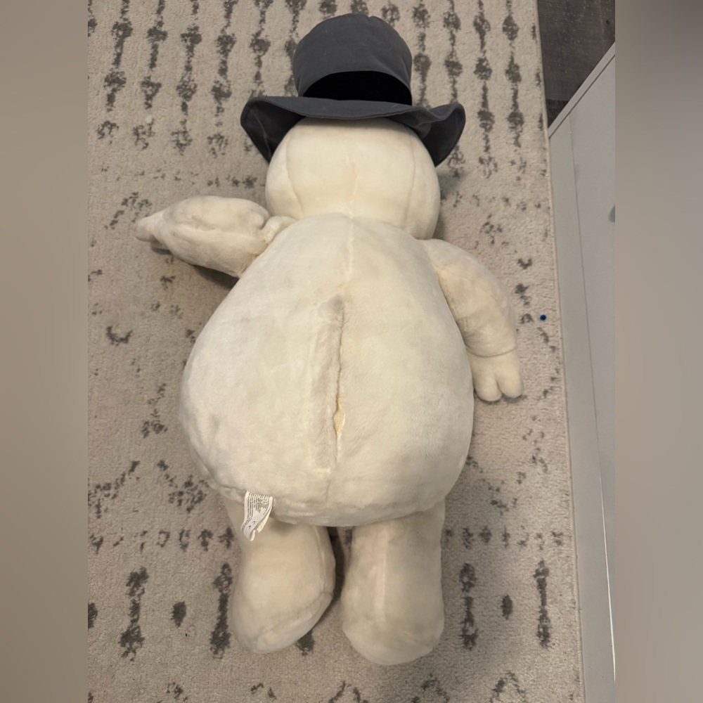 Tall Singing Frosty The Snowman Plush Stuffy , about 22” when sitting - Picture 3 of 5